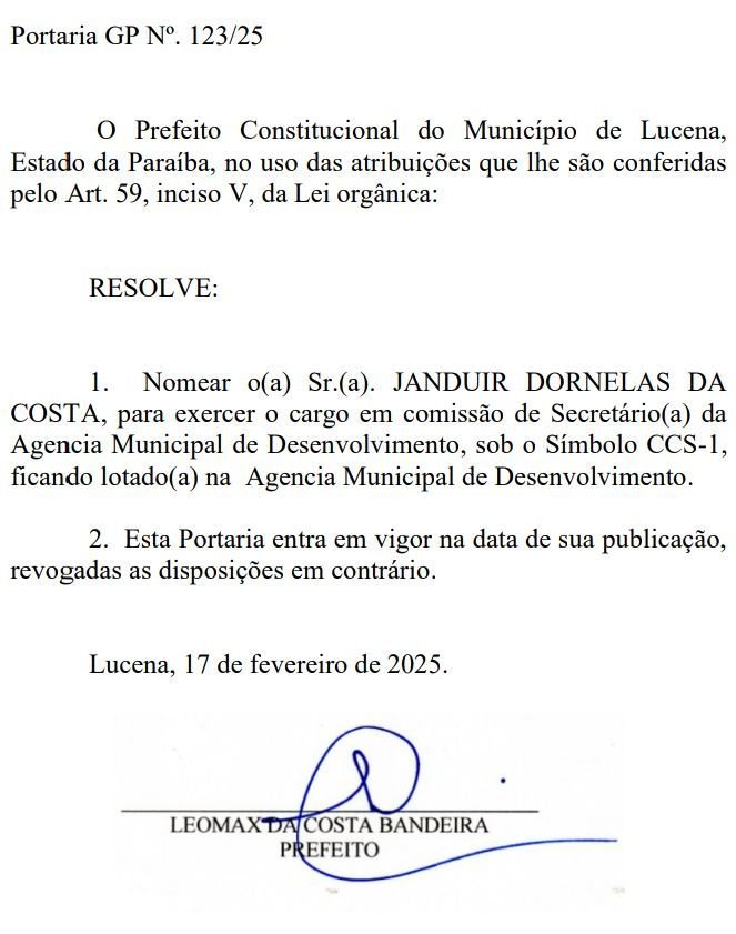 Novos SecretÁrios – Léo Bandeira Nomeia Dois Ex Vereadores Para Cargos No Primeiro Escalão